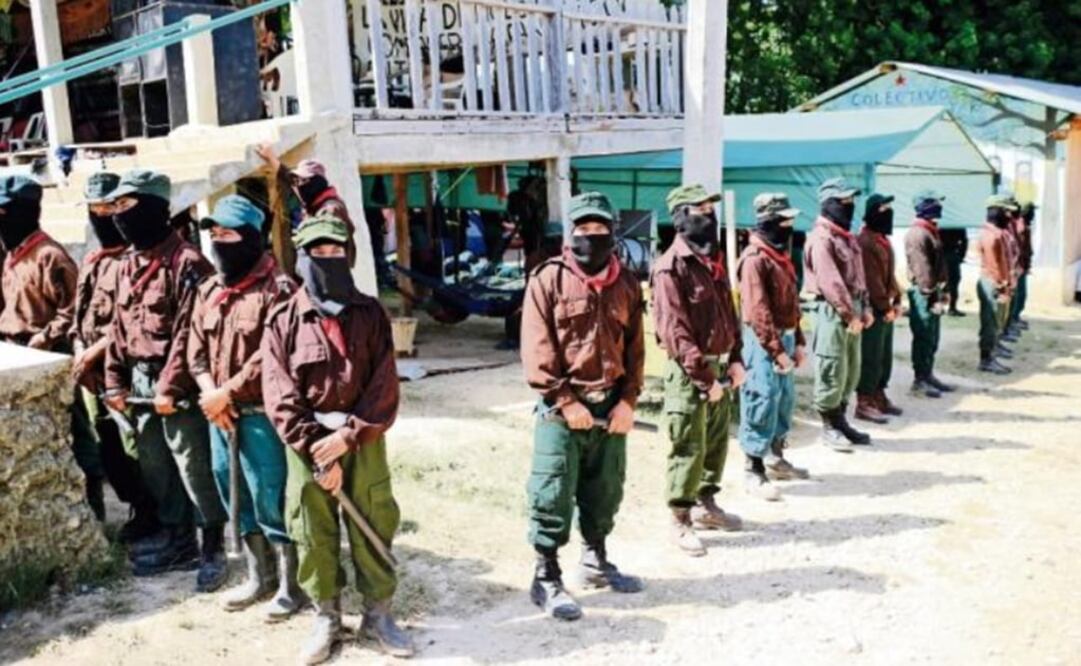 El EZLN convocó a un encuentro de redes en apoyo al Concejo Indígena de Gobierno. Foto: Archivo / EL UNIVERSAL 
