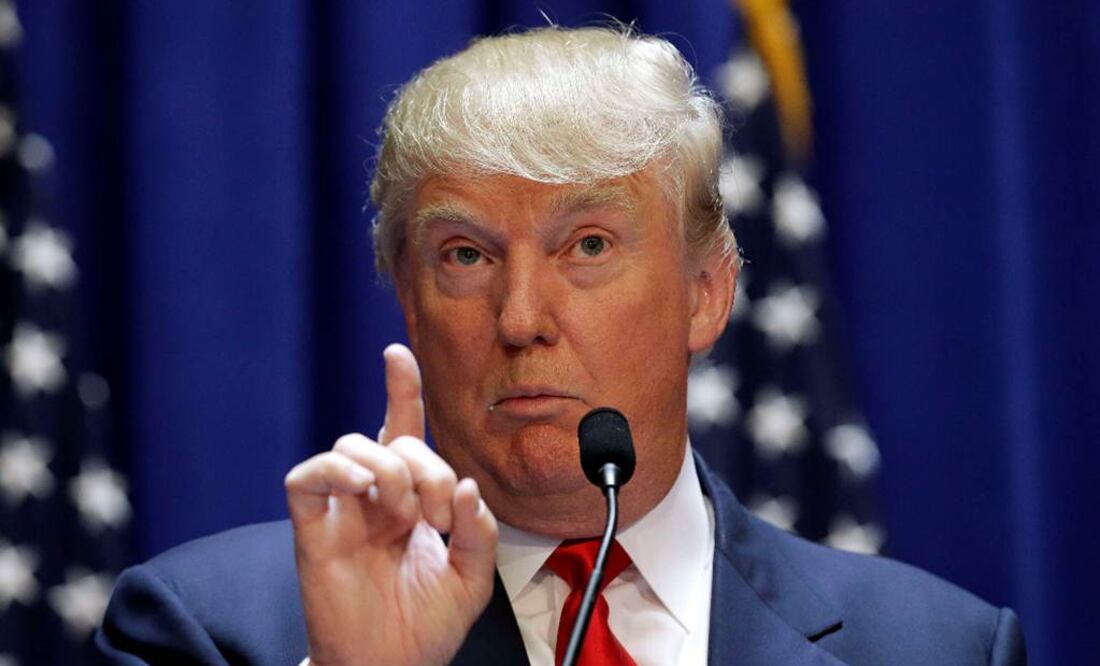 "Les dije ‘No puedo hacer El Aprendiz porque busco la presidencia' y no les agradó, y a raíz de mis declaraciones sobre migración van a tomar otro punto de vista. Está bien, lo que hagan está bien conmigo" , señaló Foto: Reuters