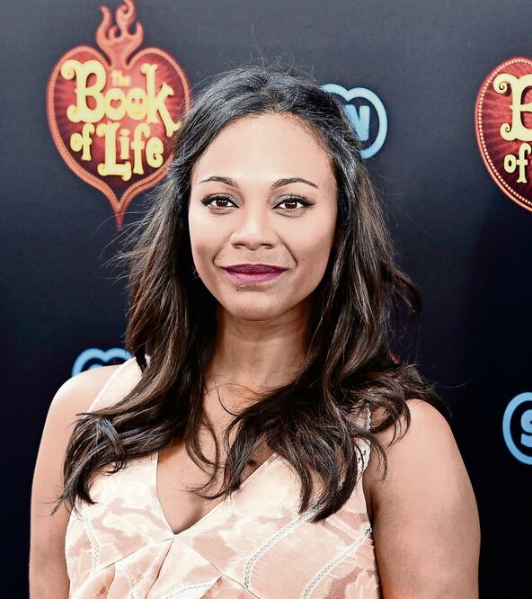 Saldaña está satisfecha con su estatus en la industria (REUTERS)