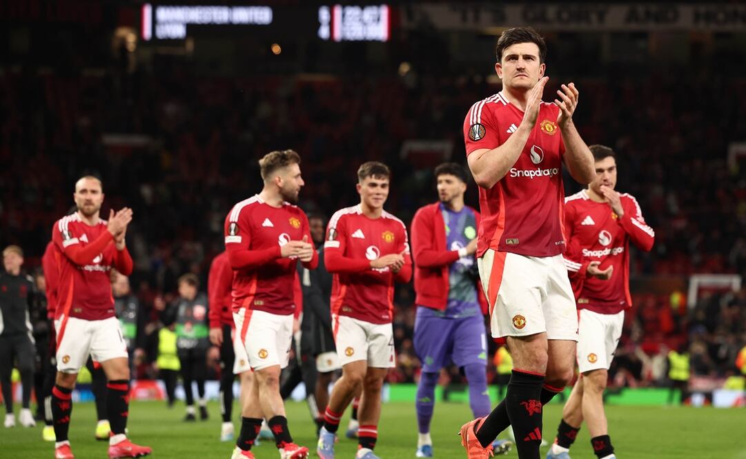 Manchester United, tras protagonizar una remontada ante Olympique Lyonnais - Foto: EFE