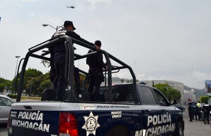 Michoacán: vigilarán periodo vacacional 7 mil policías