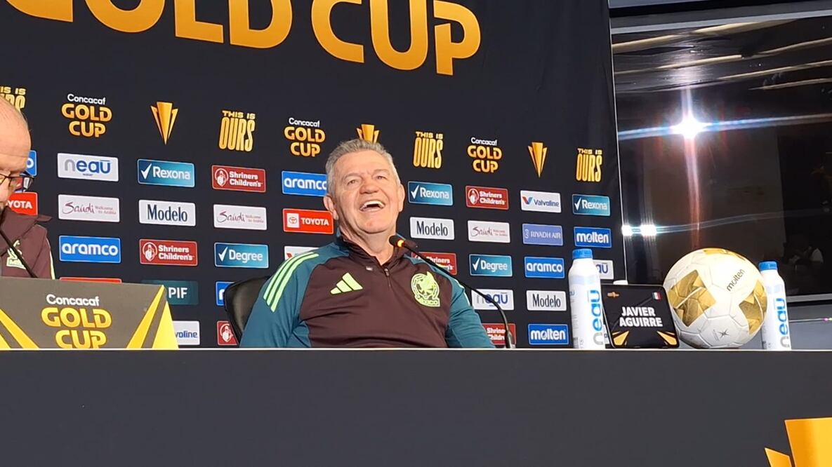 Javier Aguirre, previo a la final de la Copa Oro / Foto: Sebastián García - EL UNIVERSAL