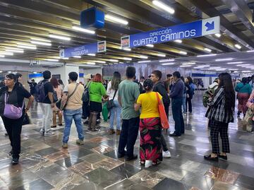Sujeto que arrojó a mujer a vías del Metro Hidalgo no ha sido identificado