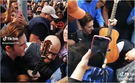 TikTok: Drake Bell cae en Monumento a la Revolución tras furor de fans