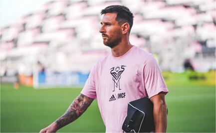 Lionel Messi no va de titular ante Cruz Azul; así jugarán ambos equipos