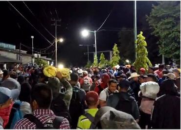 Chiapas: Grupo criminal es recibido con vítores en Chicomuselo, previo a elecciones extraordinarias