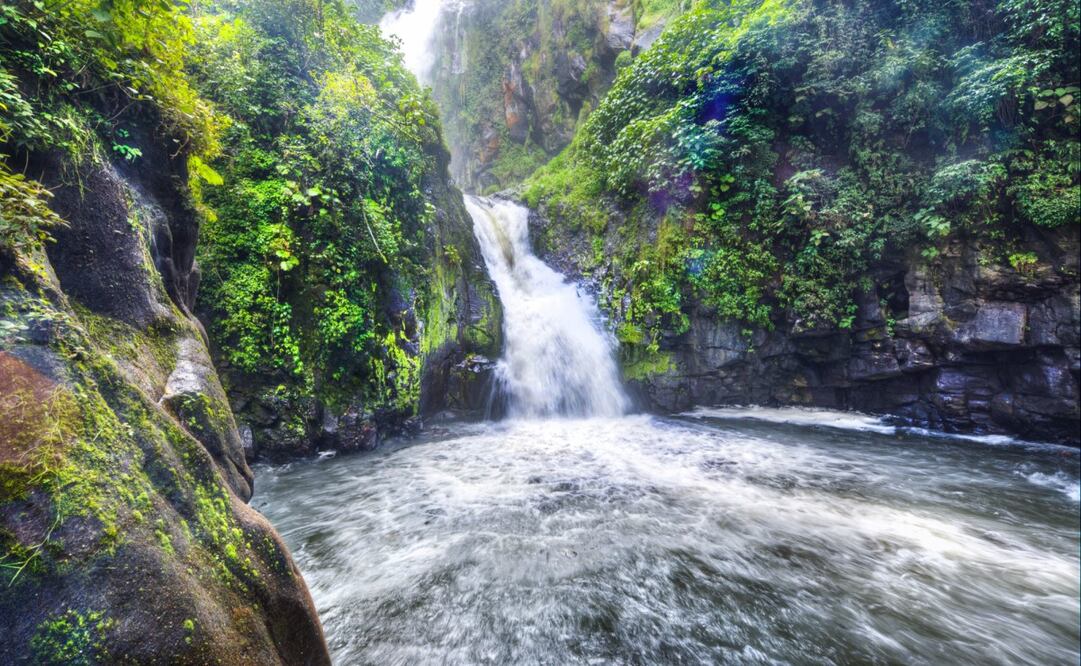 Estos cuerpos de agua tienen una altura de 300 metros. Foto: Cortesía Cascadas Tulimán
