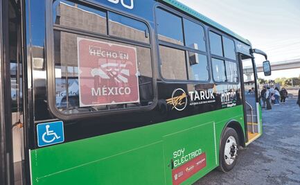 EU, interesado en unidades de Taruk, primer autobús eléctrico, revela Ebrard; solicita a México 20 mil unidades