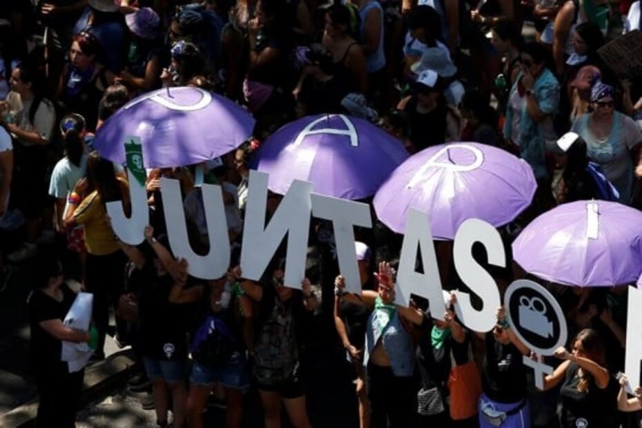 Las marchas del 8 de marzo en las ciudades del mundo