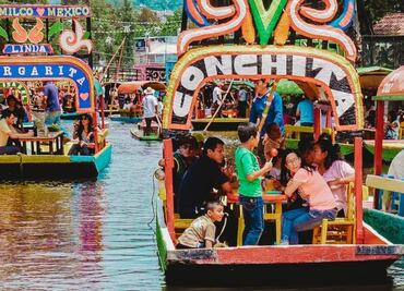 La trajinera de un niño de kinder que arrasa en TikTok