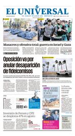 Portada impresa 11 de octubre del 2023