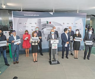 La sana distancia y el equilibrio de poderes... a sesión