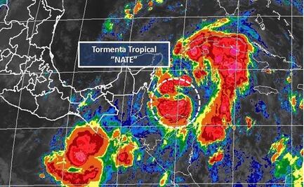 Prevén que"Nate" toque tierra en Q. Roo esta tarde
