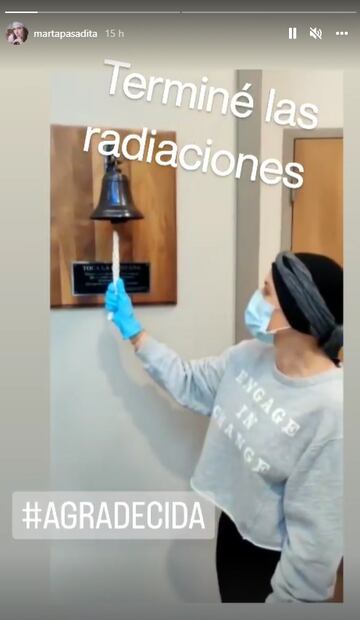 “Terminé mis radiaciones”: Martha Guzmán celebra el fin de su tratamiento contra el cáncer de mama