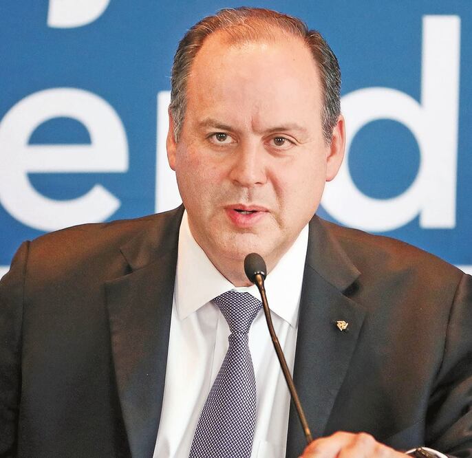 Gustavo de Hoyos, presidente de la Coparmex, alertó sobre el hecho de que el gobierno pueda declarar como instalaciones estratégicas otros proyectos. ARCHIVO EL UNIVERSAL