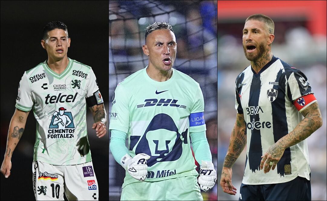 La Liga MX se volvió en la liga "del Real Madrid” con la presencia de varios exmerengues / FOTOS: Imago7