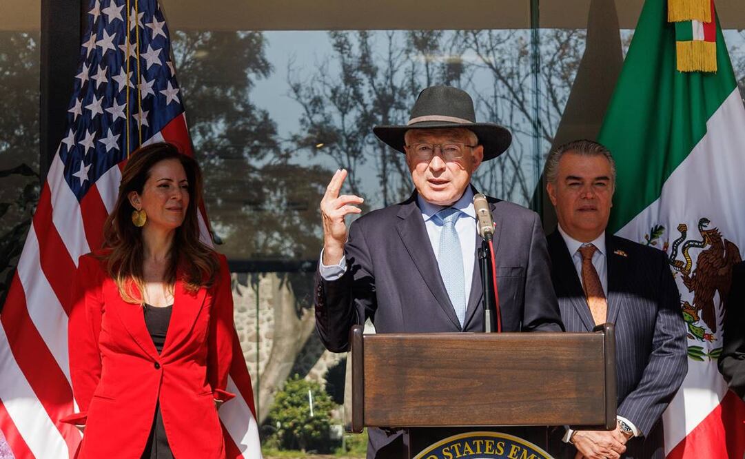 Ken Salazar, embajador de Estados Unidos en México. Foto: Yaretzy M. Osnaya|EL UNIVERSAL