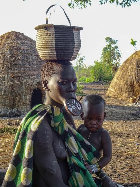 Así es la belleza de una mujer sumi