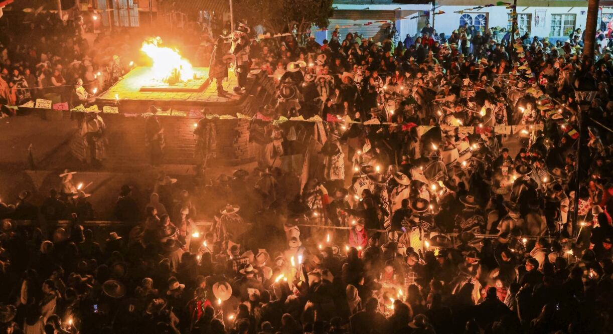 Año Nuevo Purépecha. Foto: Diego Simón / EL UNIVERSAL