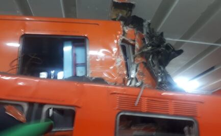 Identifican a hombre que murió en el choque de trenes en Metro Tacubaya