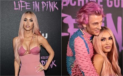 Megan Fox está estrenando melena rubia y rosada ¡Se ve espectacular!