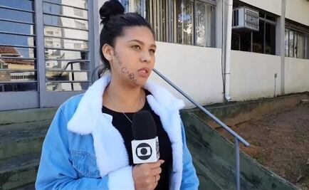 Brasileño tatúa su nombre por la fuerza en el rostro de su exnovia, tras torturarla