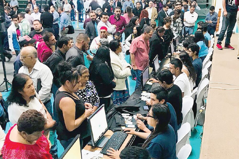 Representantes. En el foro Sembrar la Paz participaron alrededor de mil 300 personas originarias de 19 municipios de Chihuahua. Foto: TOMADA DE TWITTER