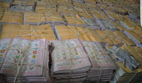 Reciclarán material electoral para elaborar libros de texto