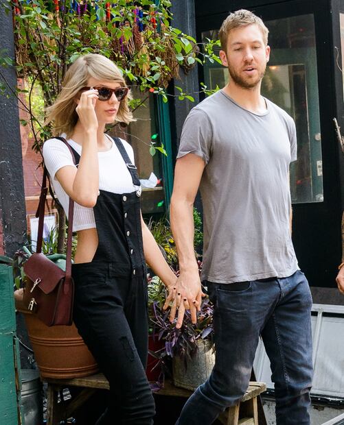 Calvin Harris y Taylor Swift en 2015.
Foto: archivo