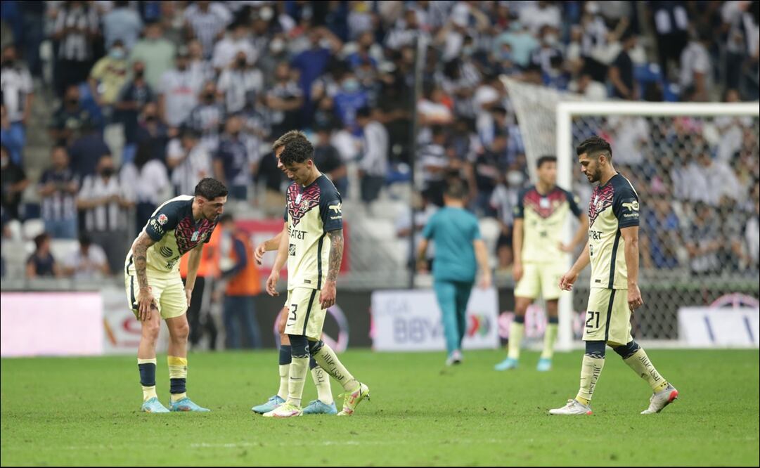 EL AMÉRICA NO LOGRÓ SUMAR PUNTOS EN SU VISITA AL MONTERREY - FOTO: IMAGO7