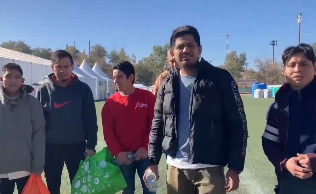 Connacionales expresó su agradecimiento por la atención y comida calientita en los centros instalados en los estados de la frontera. Foto: Captura de pantalla