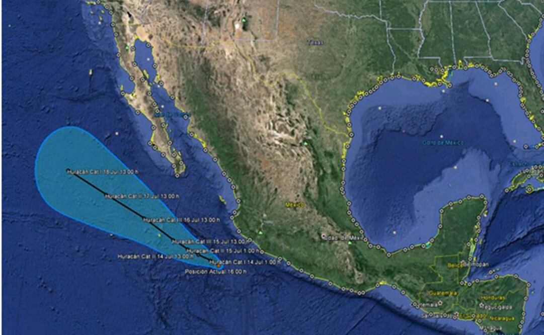 Proyección de la Comisión Nacional del Agua Conagua