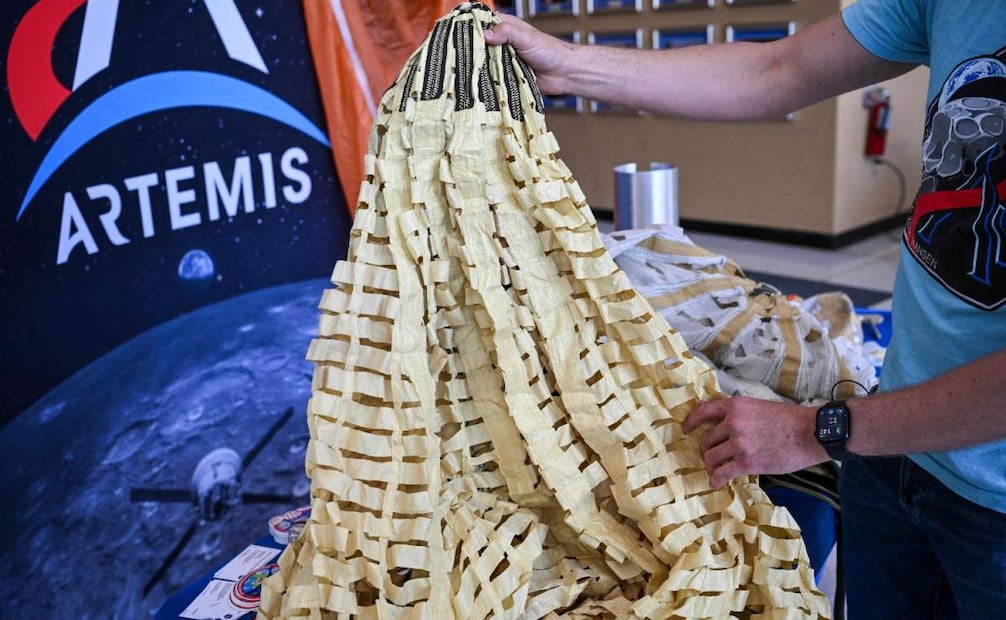 Paracaídas, pieza vital para un amerizaje seguro de Orion en Artemis II; ¿Hay plan B?
Foto: Especial.