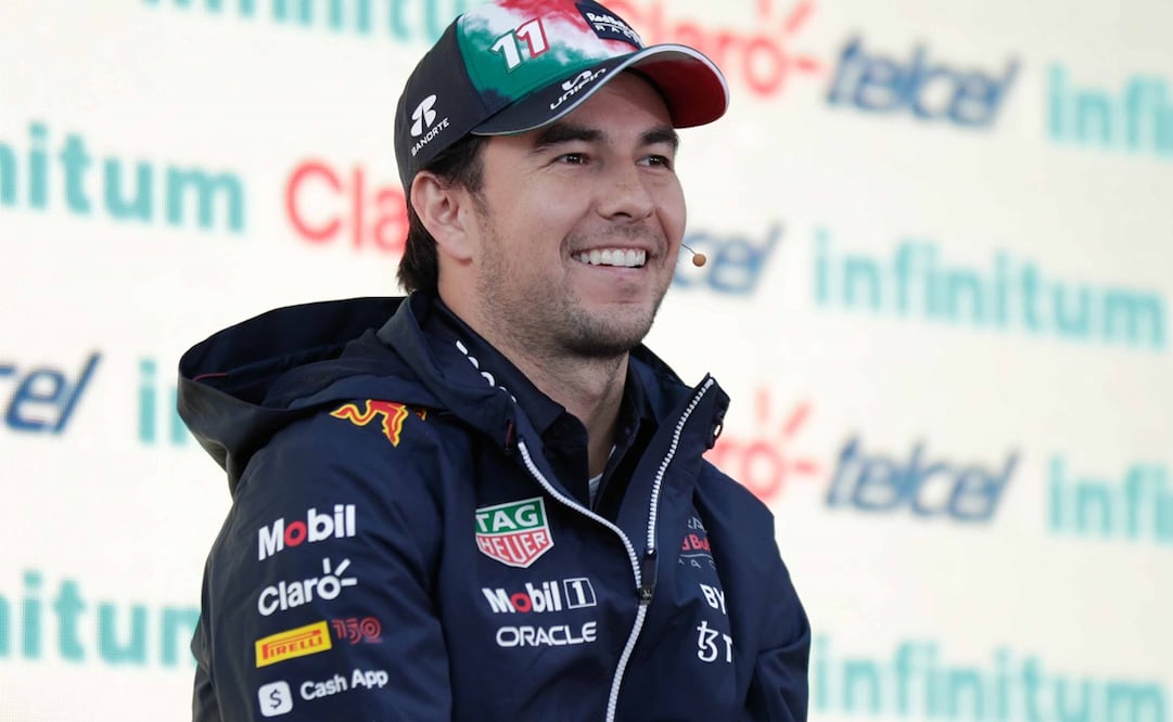 Checo durante una conferencia de prensa en México / Foto: Archivo - EL UNIVERSAL