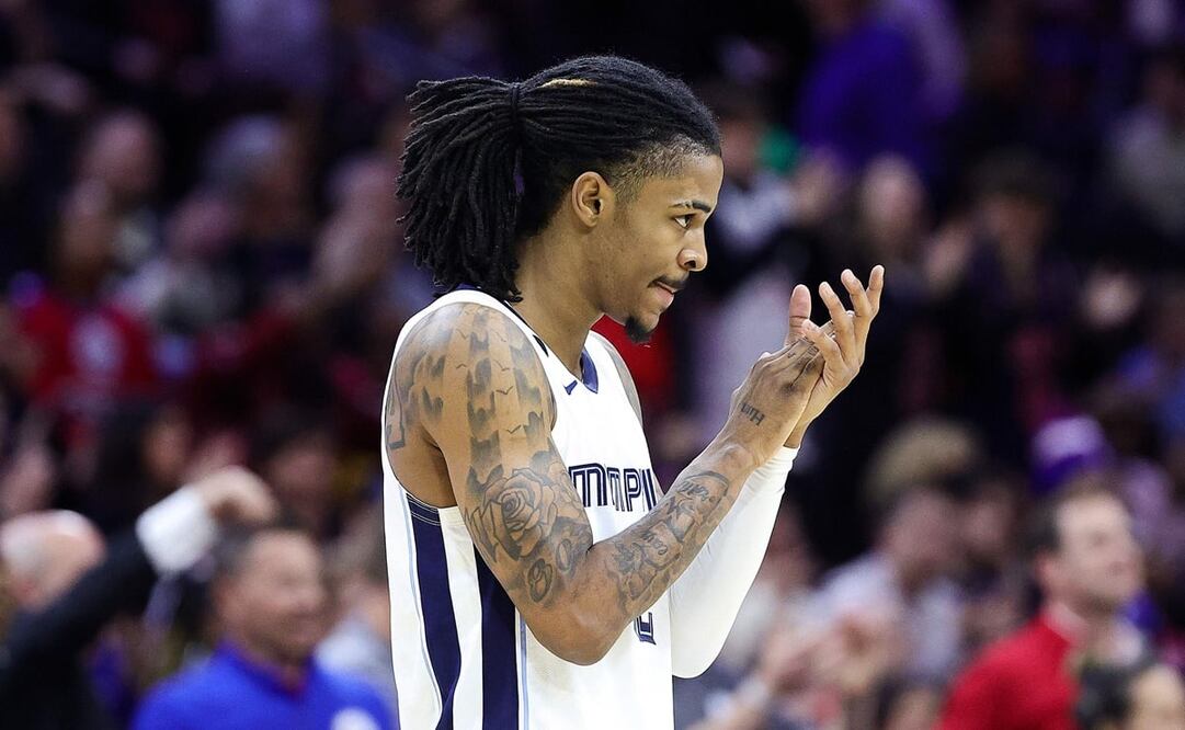 Ja Morant en juego con los Memphis Grizzlies - Foto: AFP