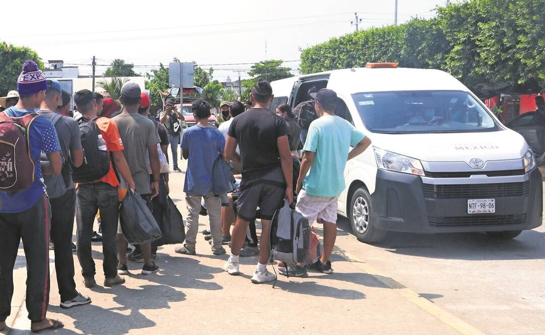  Tabasco y Oaxaca son los estados donde los reubicarán. Foto: María de Jesús Peters/EL UNIVERSAL