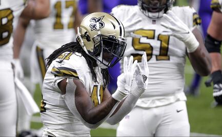 Alvin Kamara iguala récord histórico de touchdowns de la NFL