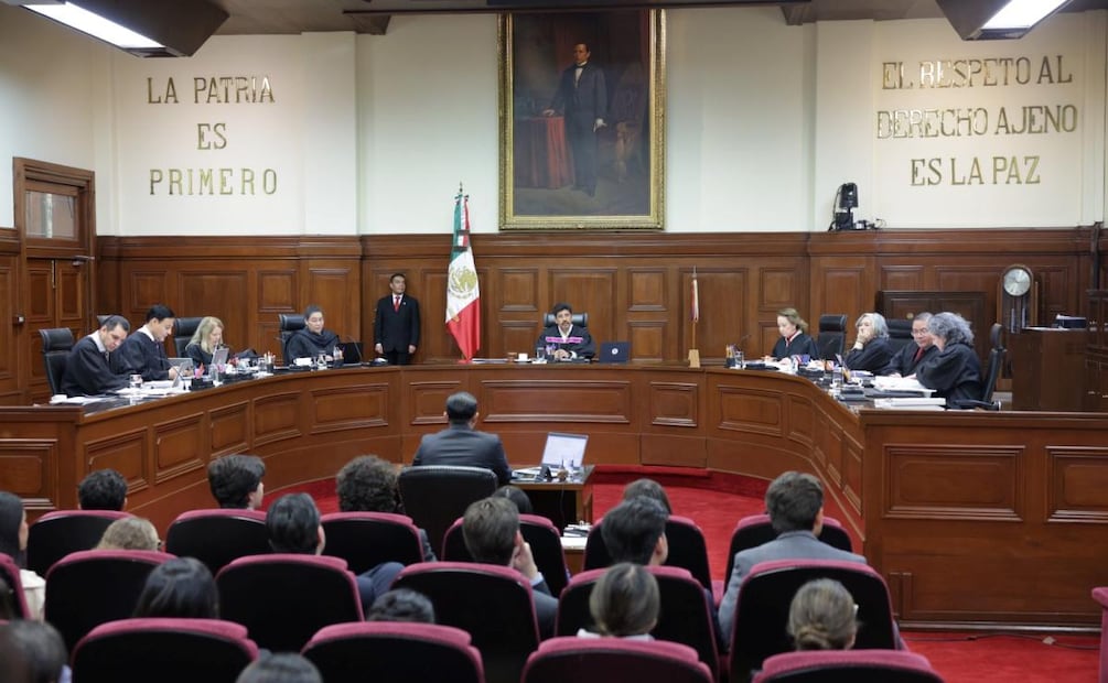 Pleno de la Suprema Corte de justicia de la Nación (SCJN) (14/04/2026). Foto: Especial