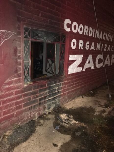 Queman oficinas de Morena en Zacapu, Michoacán