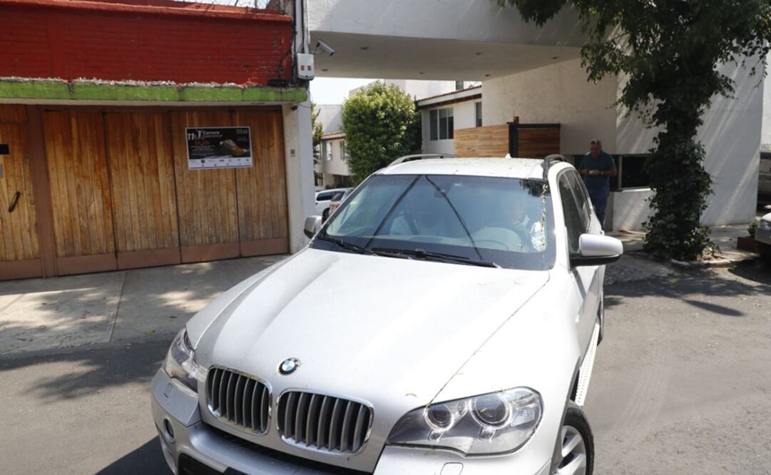 La candidata independiente a la presidencia de la república, Margarita Zavala, sale de su casa acompañada de su esposo, el ex presidente Felipe Calderón. (FOTO: Yadin Xolalpa. EL UNIVERSAL)