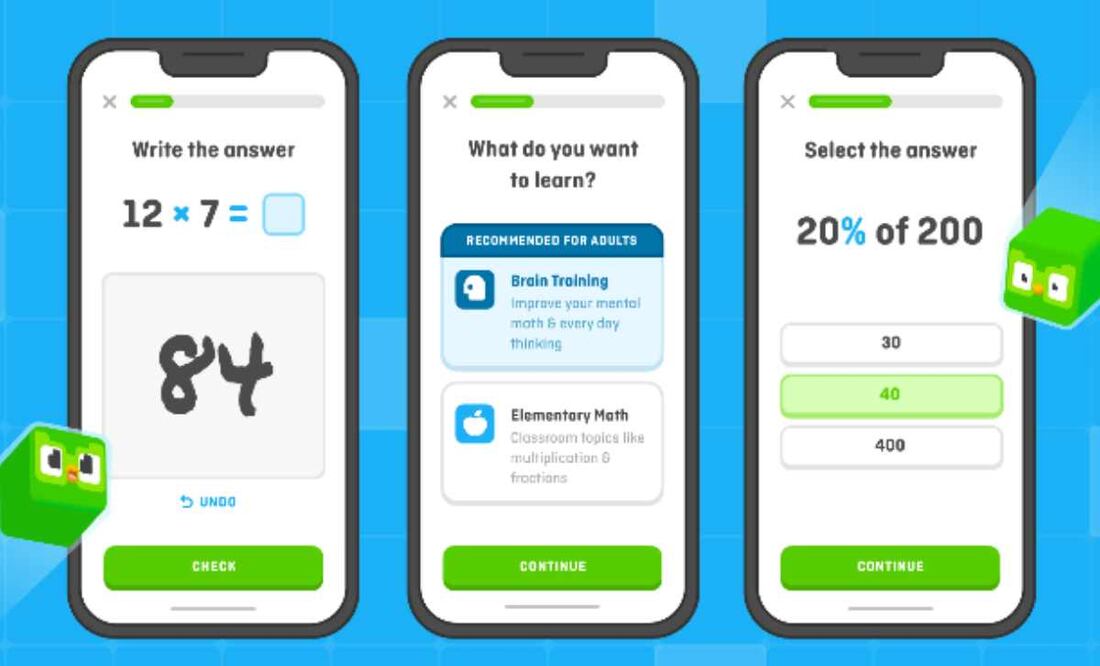 Duolingo lanza Duolingo Math