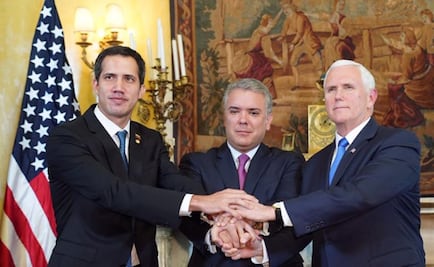 "Estamos con ustedes al 100%", dice Casa Blanca a Guaidó y Duque