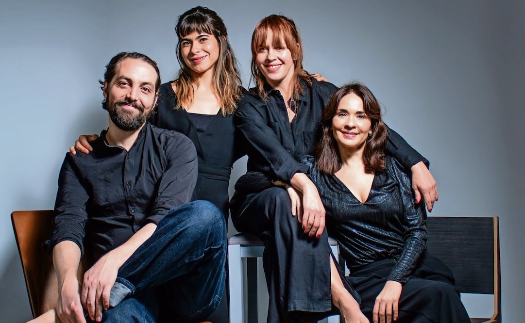Pedro de Tavira, Sofía Espinosa, Mariana Gajá y Adriana Louvier conforman el elenco. Foto: Lobos Producciones