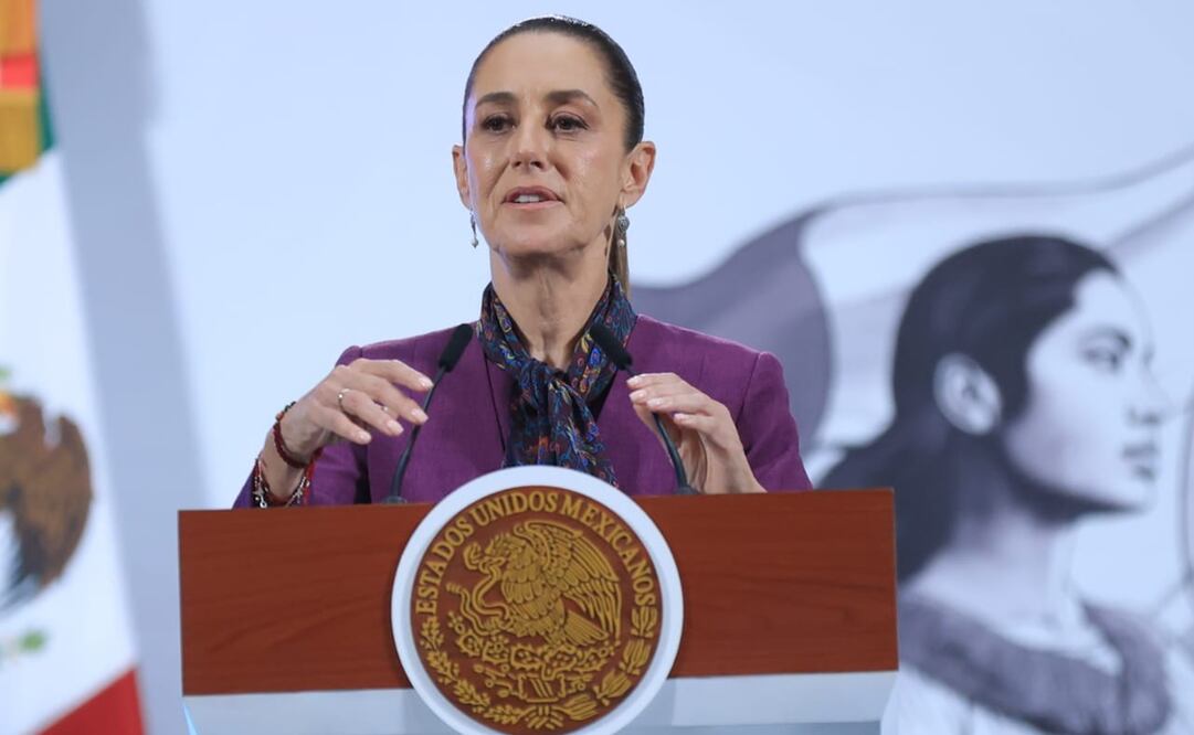 Ciudad de México 3 septiembre 2025 Conferencia del pueblo encabezada por la presidenta Claudia Sheinbaum Pardo en el salón de tesorería de Palacio Nacional. Foto : Fernanda Rojas / EL UNIVERSAL