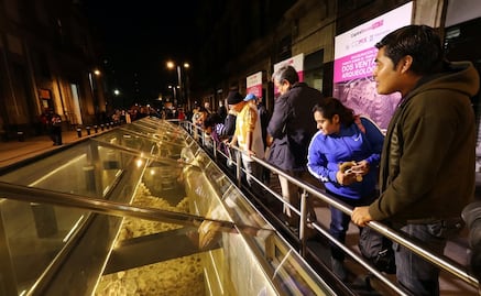 Inauguran ventanas arqueológicas en el Templo Mayor
