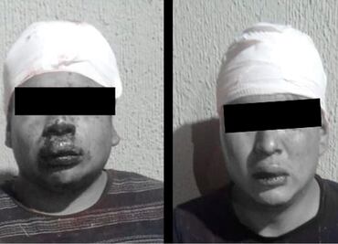 Policías frustran intento de linchamiento de dos presuntos asaltantes en el Edomex