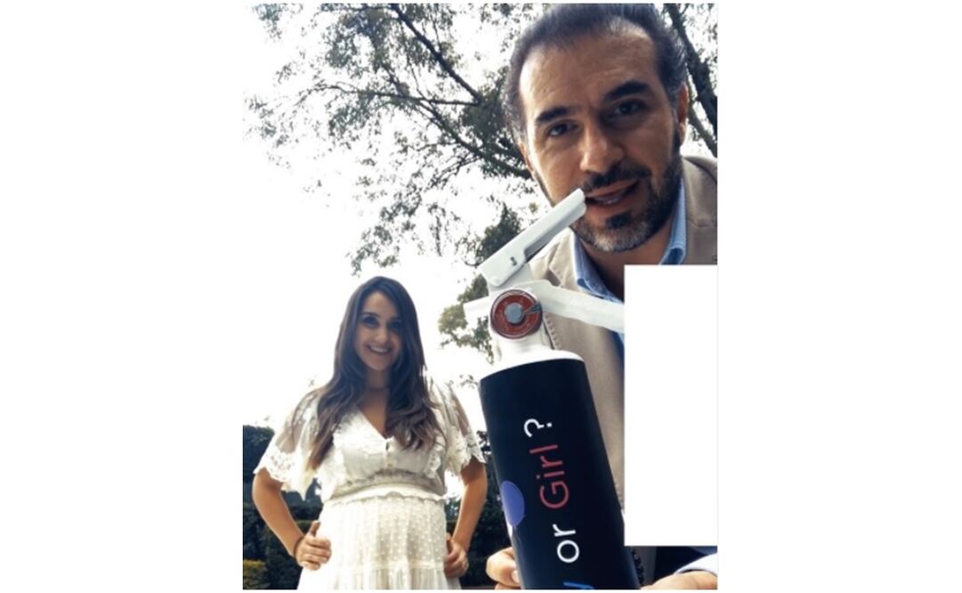 Dulce María y Paco Álvarez. Foto: Captura