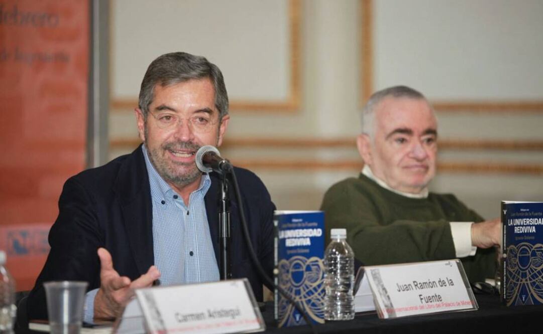 El texto fue presentado esta mañana en el marco de la Feria Internacional del Libro del Palacio de Minería (FILPM). FOTO: Lucía Godínez/EL UNIVERSAL.