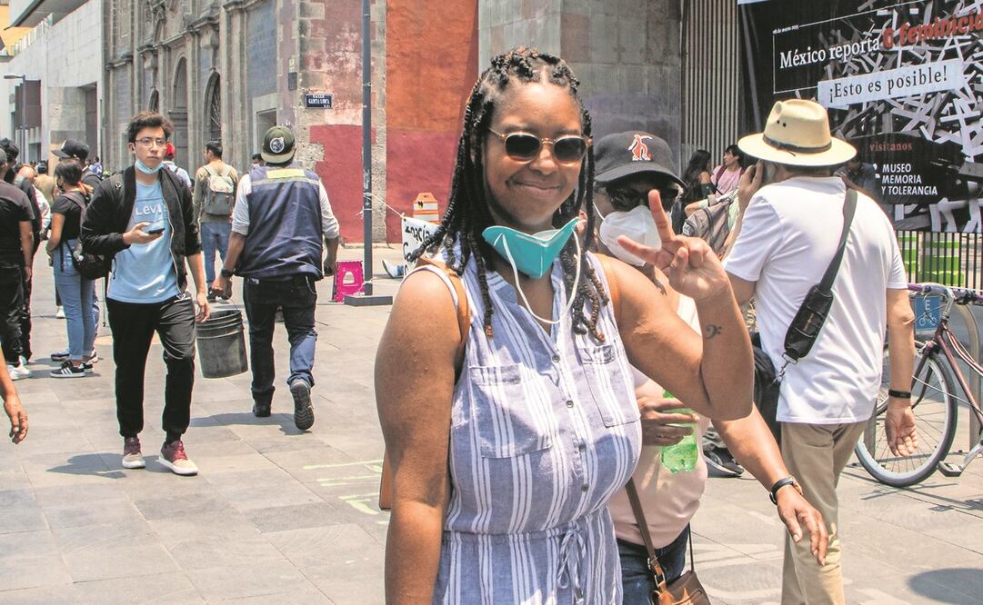 En el Centro Histórico, la gran mayoría de las personas ya no utilizan el cubrebocas, pues en establecimientos no les obligan a portarlo para ingresar, Foto: Gabriel Pano / EL UNIVERSAL