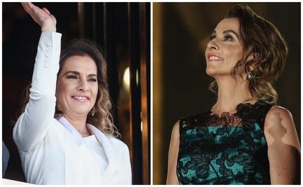 Sencillo y elegante, el look de Beatriz Gutiérrez Müller en los festejos patrios